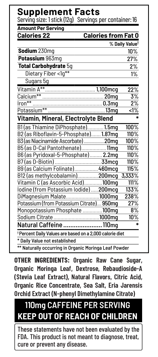 Best Energy Drink Morzinga energy
                    drink mix from Nutrisail